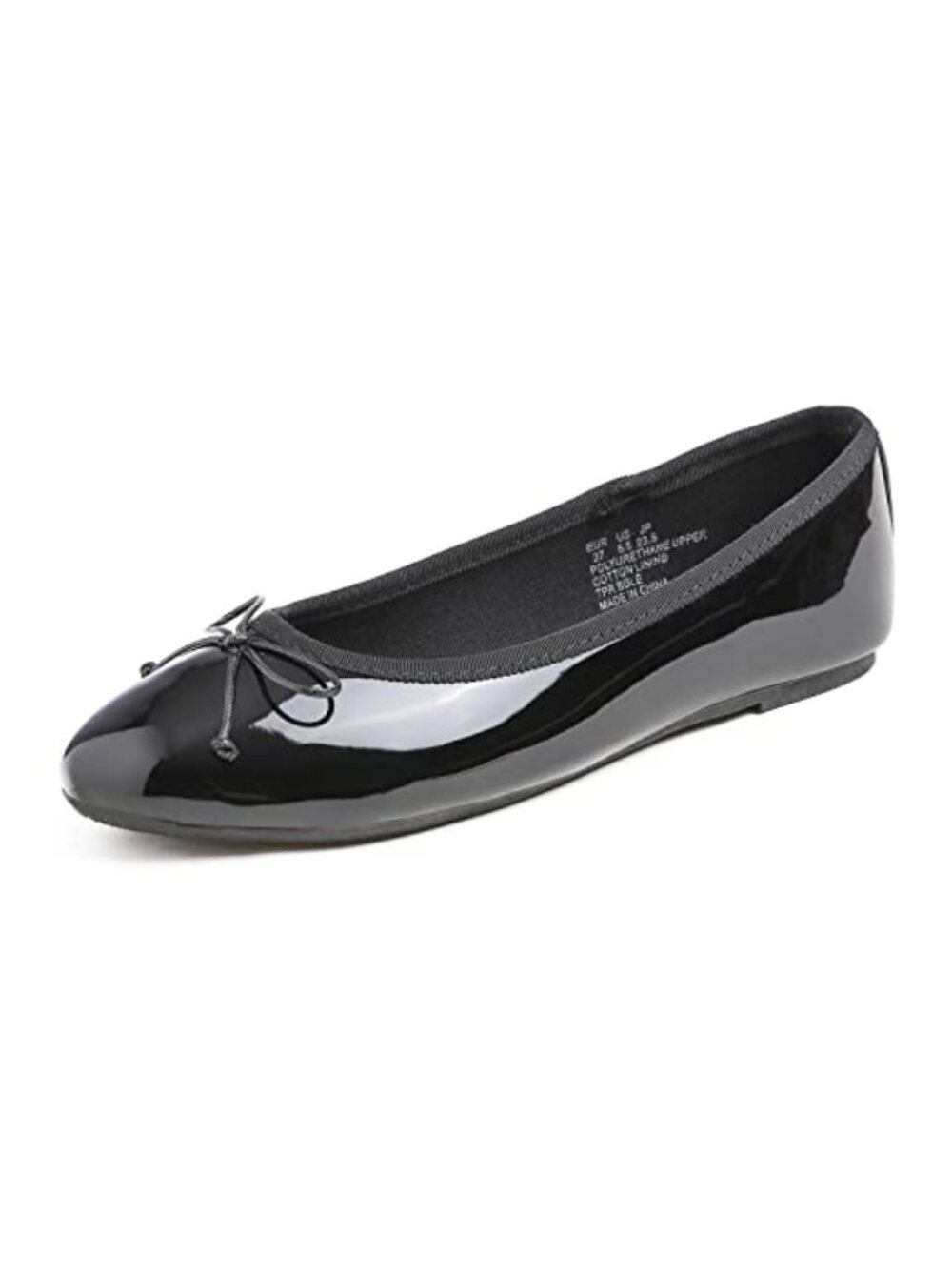 Sparkle Glitter Ballet Flats Memory Foam Cushioned Slip-On Walking Shoes